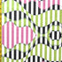Trippy Abstract Print on Poly Spandex Fabric | (4 Way Stretch/Per Yard)