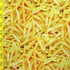 French Fries Print on Poly Spandex Fabric | (4 Way Stretch/Per Yard)