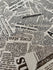 Newspaper Printed on Poly Mesh Fabric | (4 Way Stretch/Per Yard)