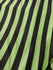 1" (One Inch) Vertical Stripes on Poly Spandex Fabric (Chocolate/Neon Yellow) | (4 Way Stretch/Per Yard)