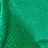 Kelly Green Mermaid Fish Scale on Hologram Foil Spandex w/ Dots Fabric | (4 Way Stretch/Per Yard)