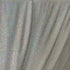 Dots with Holographic Foil Print on Poly Spandex Fabric (Silver/Gray) | (2 Way Stretch/Per Yard)