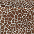 Giraffe Print on Poly Spandex Fabric (Coffee/White) | (4 Way Stretch/Per Yard)