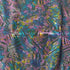 Holographic Abstract Foil Print on Poly Spandex Fabric | (4 Way Stretch/Per Yard)