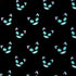 Scary Cat Print on Poly Spandex Fabric | (4 Way Stretch/Per Yard)