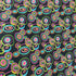 Trippy Inverse Dots Printed on Poly Spandex Fabric | (4 Way Stretch/Per Yard)
