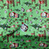 Merry Christmas Print on Poly Spandex Fabric | (4 Way Stretch/Per Yard)