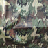 Camouflage with Shiny Dots Print on Poly Spandex Fabric | (4 Way Stretch/Per Yard)