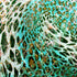Leopard Print with Multi Colored Foil on Poly Spandex Fabric (Limited) | (2 Way Stretch/Per Yard)