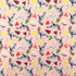 Funky Christmas Print on Poly Spandex Fabric (Pink) | (4 Way Stretch/Per Yard)