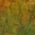 Splayed Ball with Holographic Foil Print on Nylon Spandex Fabric (Gold/Black) | (4 Way Stretch/Per Yard)
