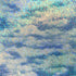 Cloud Print with Shattered Glass on Poly Spandex Fabric (White/Sky Blue) | (4 Way Stretch/Per Yard)