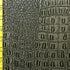 Rugged Raised Pleather Fabric (Steel) | (No Stretch/Per Yard)