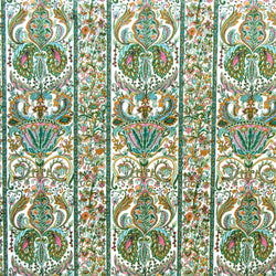Antique Paisley Printed on Poly Spandex Fabric | (4 Way Stretch/Per Yard)