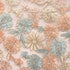 Floral Embroidery on Non Stretch Lace Fabric (Multi/Gold) | (Non Stretch/Per Yard)