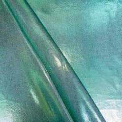 Mint Green Matrix Dot on Mint Green Nylon Spandex Fabric | (4 Way Stretch/Per Yard)