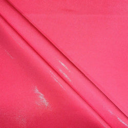 Shocking Coral Matrix Dot on Orange Nylon Spandex Fabric | (4 Way Stretch/Per Yard)