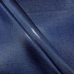Navy Blue Matrix Dot on Navy Blue Nylon Spandex Fabric | (4 Way Stretch/Per Yard)