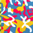 Color Camouflage Printed on Poly Spandex Fabric | (4 Way Stretch/Per Yard)
