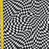 Checkerboard Swirl Print on Poly Spandex Fabric | (4 Way Stretch/Per Yard)