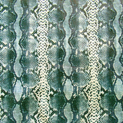 Snakeskin Pleather Fabric (Multicolor) | (2 Way Stretch/Per Yard)