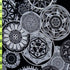 Abstract Art Print on Poly Mesh Fabric | (2 Way Stretch/Per Yard)
